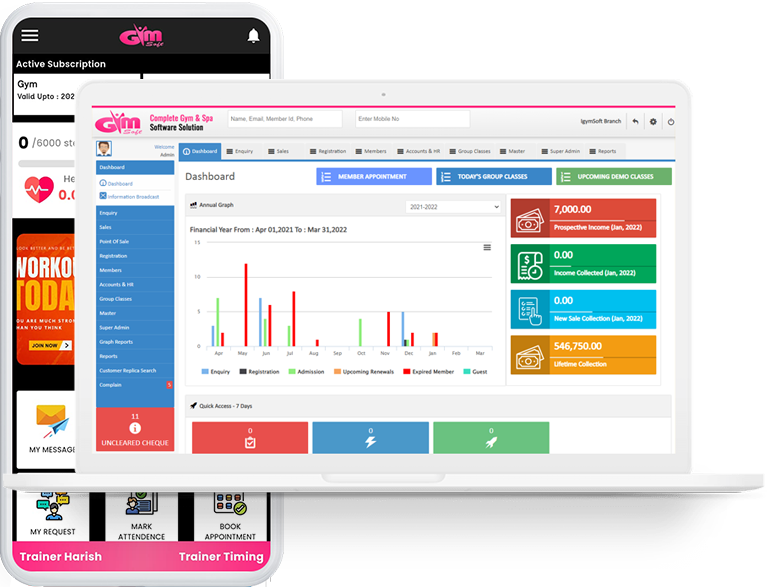 Igymsoft member portal